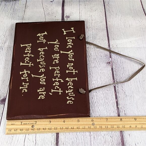 'Perfect For Me' Wood Wall Sign - Picture 6 of 6
